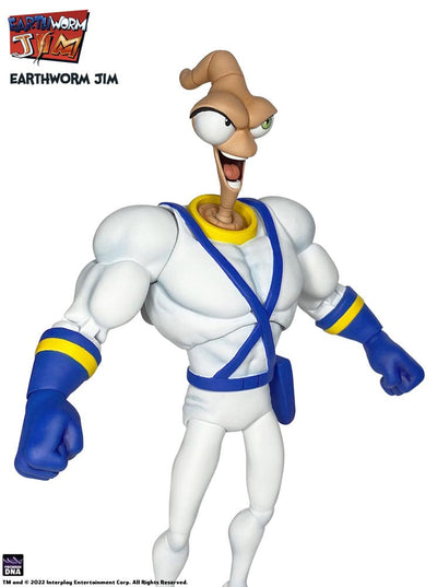 Earthworm Jim Accessory Pack Wave 1: Worm Body & Jim Heads