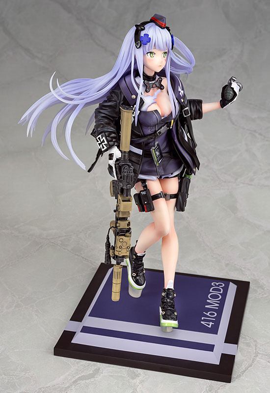 Girls Frontline PVC Statue 1/7 416 MOD3 Heavy Damage Ver. 25 cm