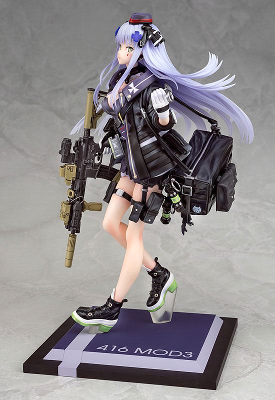 Girls Frontline PVC Statue 1/7 416 MOD3 Heavy Damage Ver. 25 cm