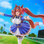 Umamusume: Pretty Derby PVC Figure 1/7 Daiwa Scarlet [Your Scarlet Tailwind] 26 cm