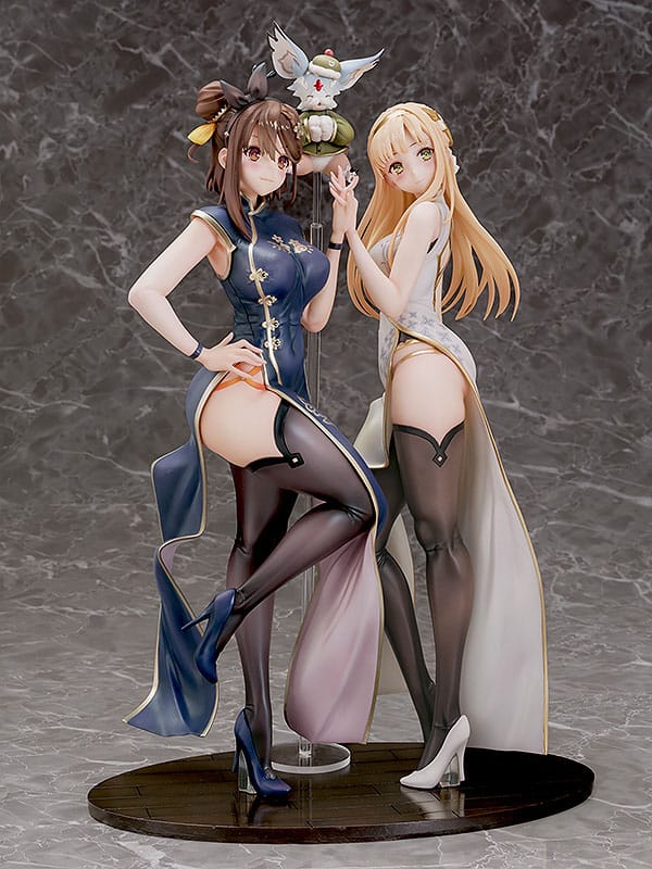 Atelier Ryza 2: Lost Legends &amp; the Secret Fairy PVC Statue 1/6 Ryza &amp; Klaudia: Chinese Dress Ver. 28 cm - Damaged packaging