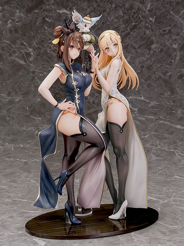 Atelier Ryza 2: Lost Legends &amp; the Secret Fairy PVC Statue 1/6 Ryza &amp; Klaudia: Chinese Dress Ver. 28 cm - Damaged packaging