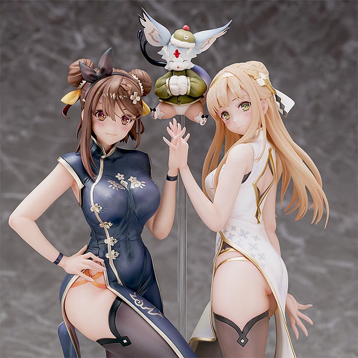 Atelier Ryza 2: Lost Legends &amp; the Secret Fairy PVC Statue 1/6 Ryza &amp; Klaudia: Chinese Dress Ver. 28 cm - Damaged packaging