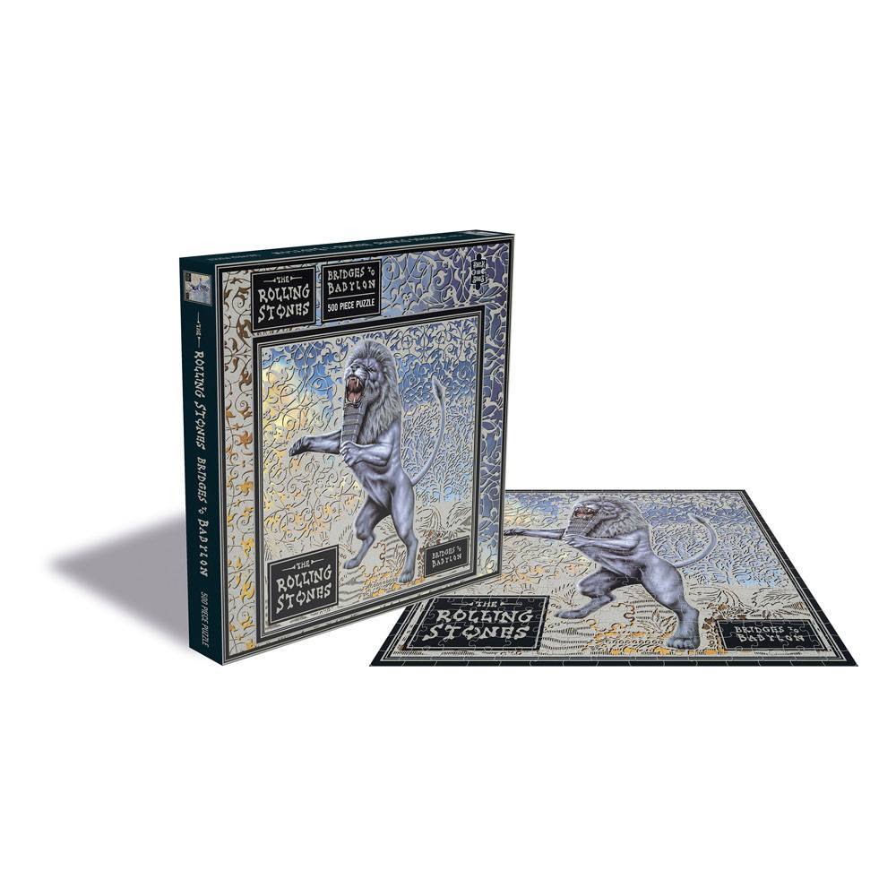 The Rolling Stones Rock Saws Jigsaw Puzzle Bridges To Babylon (500 pieces) - Severely damaged packaging