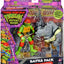 Teenage Mutant Ninja Turtles: Mutant Mayhem Battle Pack Action Figures Raphael vs. Rocksteady 11 cm