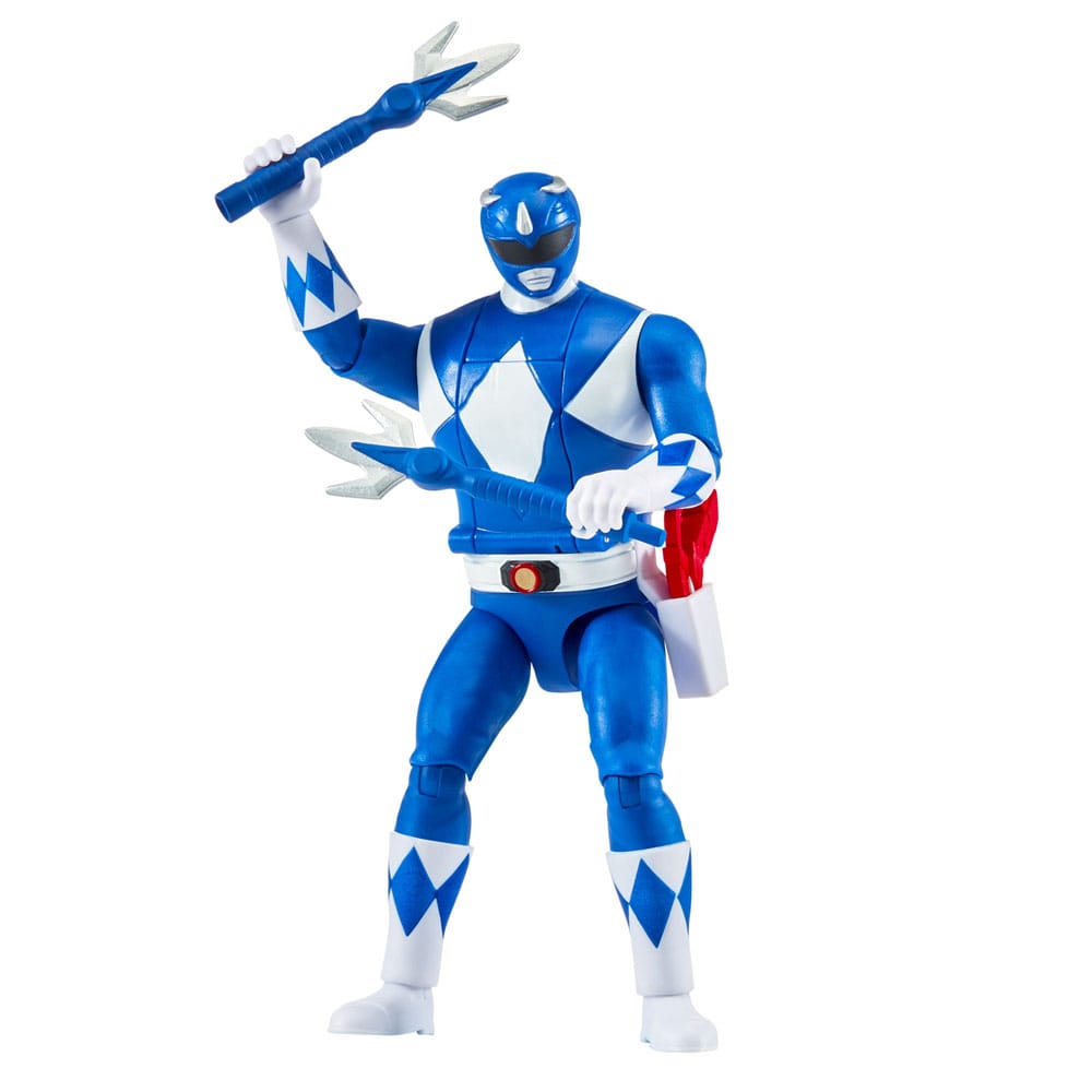 Mighty Morphin Power Rangers Action Figure Auto-Morphin Blue Ranger 12 cm