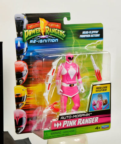 Mighty Morphin Power Rangers Action Figure Auto-Morphin Pink Ranger 12 cm