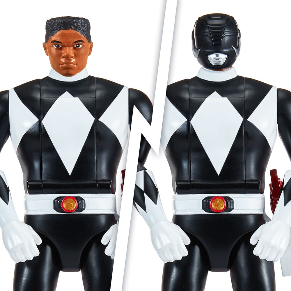 Mighty Morphin Power Rangers Action Figure Auto-Morphin Black Ranger 12 cm