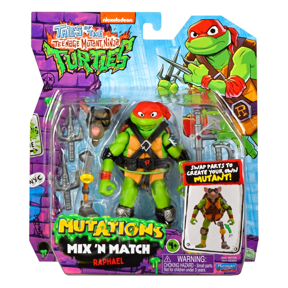 Tales of the Teenage Mutant Ninja Turtles Mix 'n Match Action Figure Raphael 12 cm