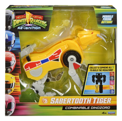 Mighty Morphin Power Rangers Combinable Dinozord Action Figure Sabertooth Tiger 20 cm
