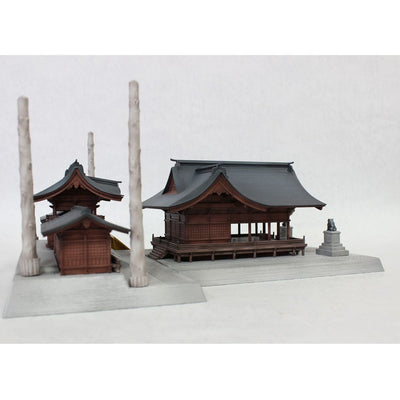 Structure 1/150 Plastic Model Kit Suwa Taisha Shimoya Akimiya (3rd-run)