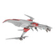Dariusburst CS Core Plastic Kit 1/144 Legend Silver Hawk 3F-1B Space Fighter 14 cm