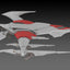 Dariusburst CS Core Plastic Kit 1/144 Legend Silver Hawk 3F-1B Space Fighter 14 cm