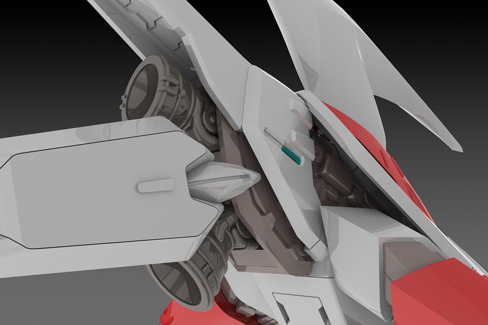 Dariusburst CS Core Plastic Kit 1/144 Legend Silver Hawk 3F-1B Space Fighter 14 cm