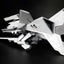 Silpheed Plastic Model Kit 1/100 SA-77 Lancer type convertible kit 26 cm