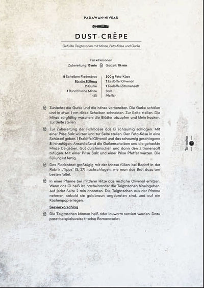 Star Wars Cookbook Cantina: 40 Recipes from a Galaxy Far, Far Away *German Version*