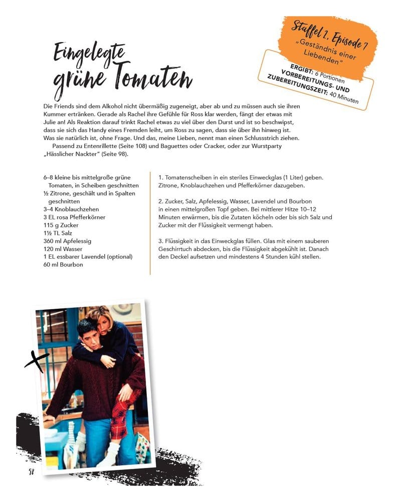 Friends - The TV Series: The Official Cookbook *German Version*