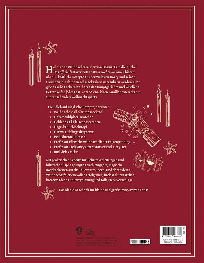 Harry Potter: The Official Christmas Cookbook *German Version*