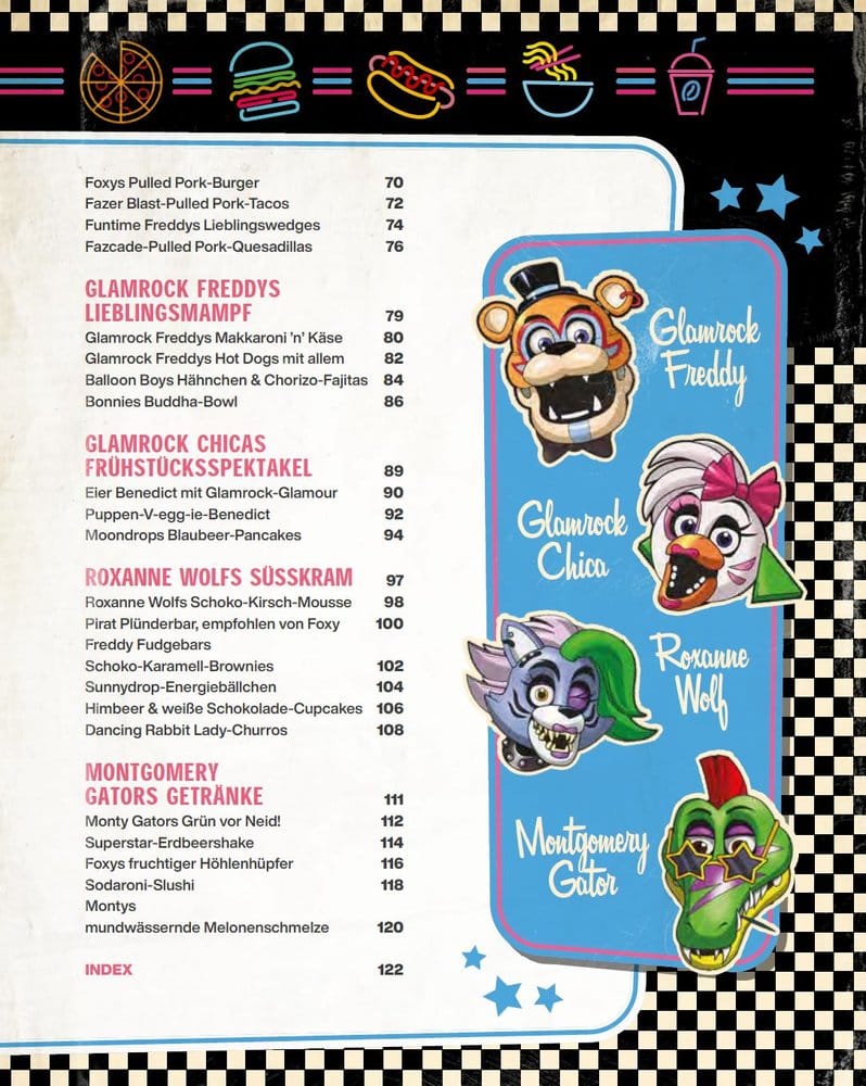 Five Nights at Freddy's: The Official Cookbook - Over 40 Exciting Recipes! *German Version*