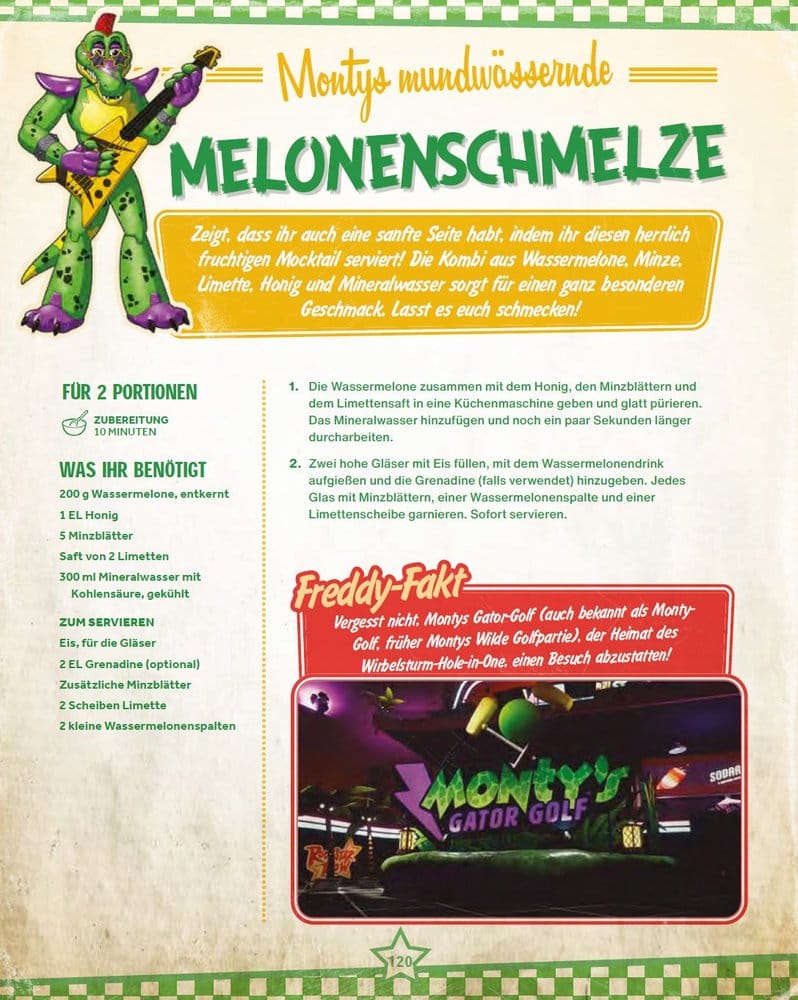 Five Nights at Freddy's: The Official Cookbook - Over 40 Exciting Recipes! *German Version*