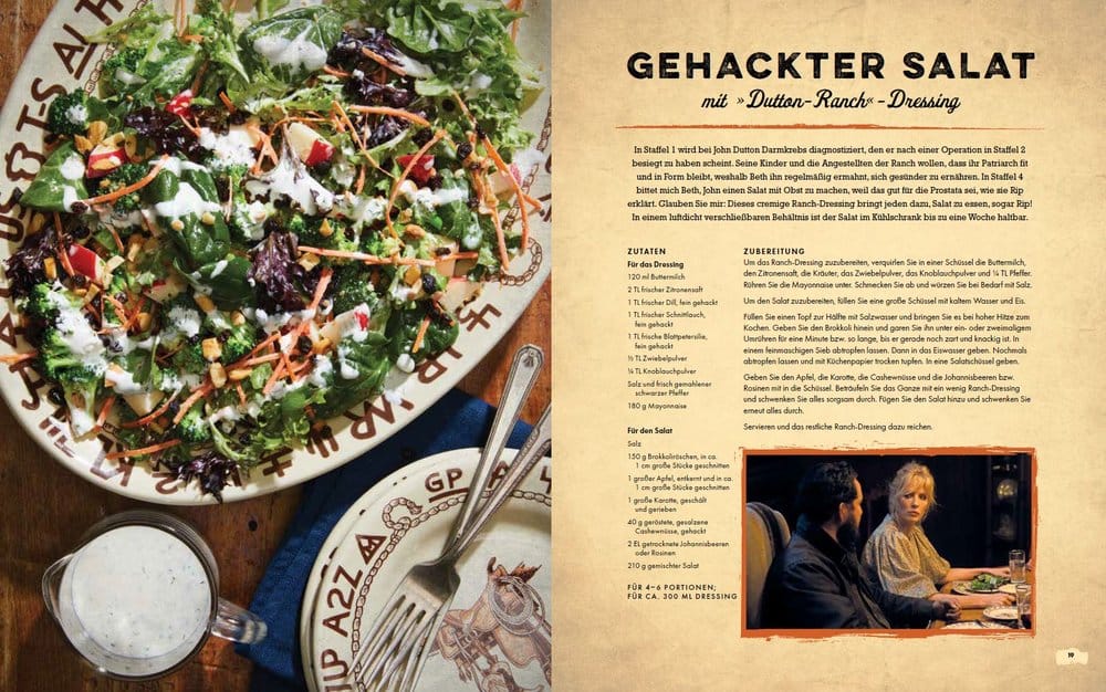 Yellowstone: The Official Dutton Ranch Family Cookbook *German Version*