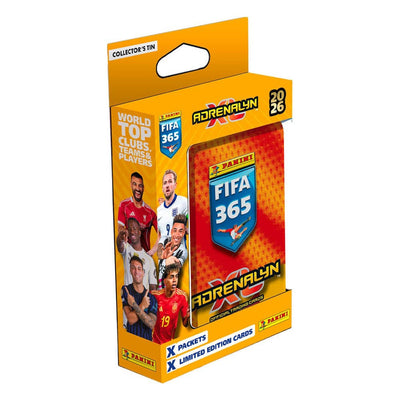 FIFA 365 Adrenalyn XL 2026 Trading Cards Pocket Tin Box (5)