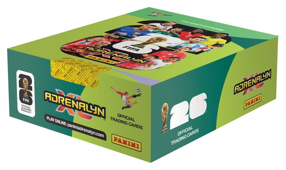 Panini FIFA World Cup 2026 Adrenalyn XL Trading Cards Fatpack Box (10)