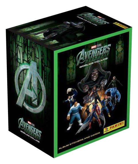 Avengers: Doomsday Sticker & Trading Card Collection Box (36)
