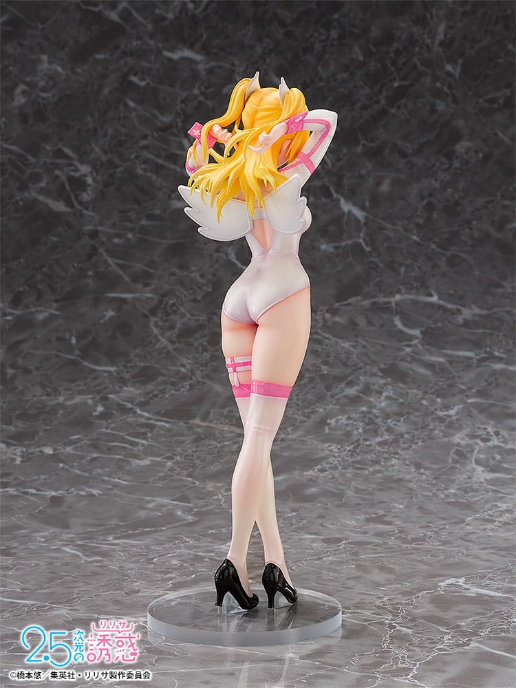 2.5 Dimensional Seduction PVC Statue 1/7 Liliel Angel School spin-off Training Suit/Ririsa 25 cm