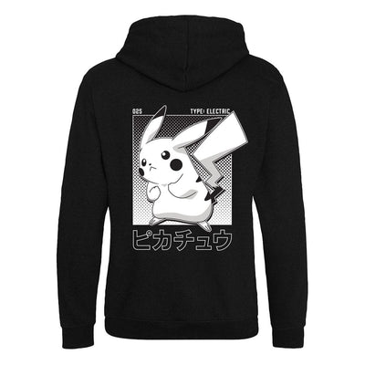 Pokémon Hooded Sweater Halftone Pikachu