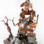 Borderlands 3 Statue 1/6 Psycho & Claptrap Diorama 40 cm