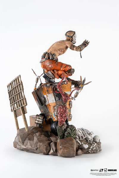 Borderlands 3 Statue 1/6 Psycho &amp; Claptrap Diorama 40 cm