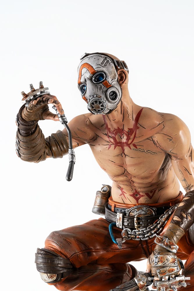 Borderlands 3 Statue 1/6 Psycho & Claptrap Diorama 40 cm