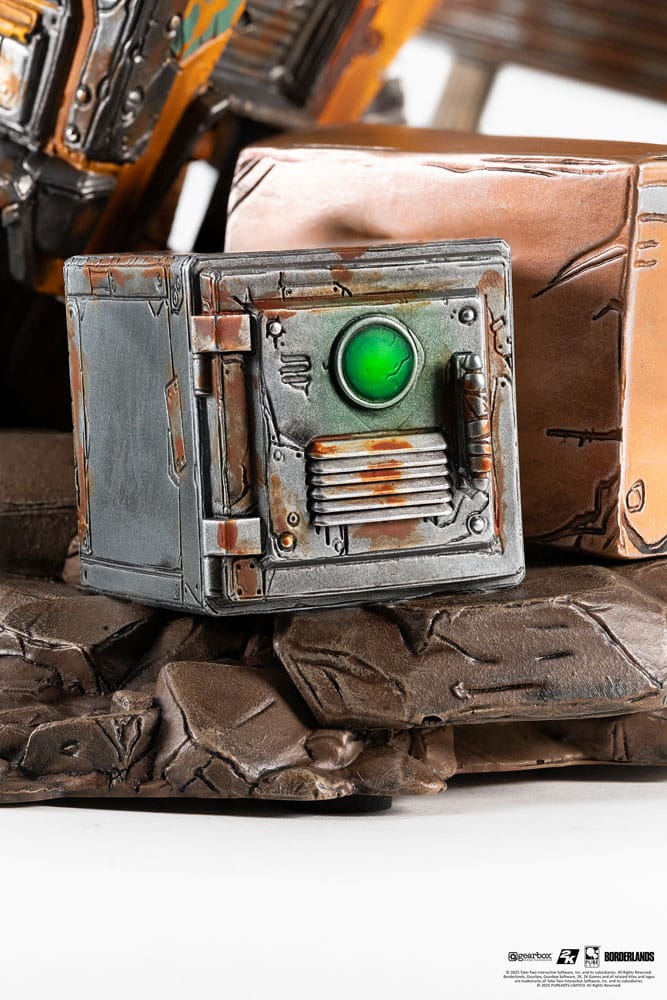 Borderlands 3 Statue 1/6 Psycho & Claptrap Diorama 40 cm