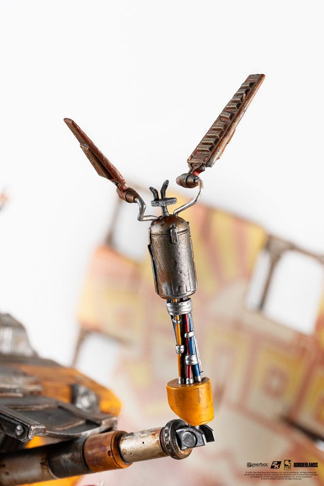 Borderlands 3 Statue 1/6 Psycho & Claptrap Diorama 40 cm