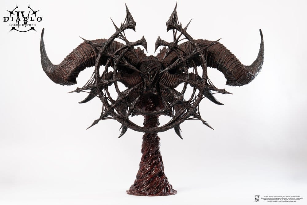 Diablo IV Art Mask Replica 1/1 Scale Lord of Hatred Mephisto 94 cm