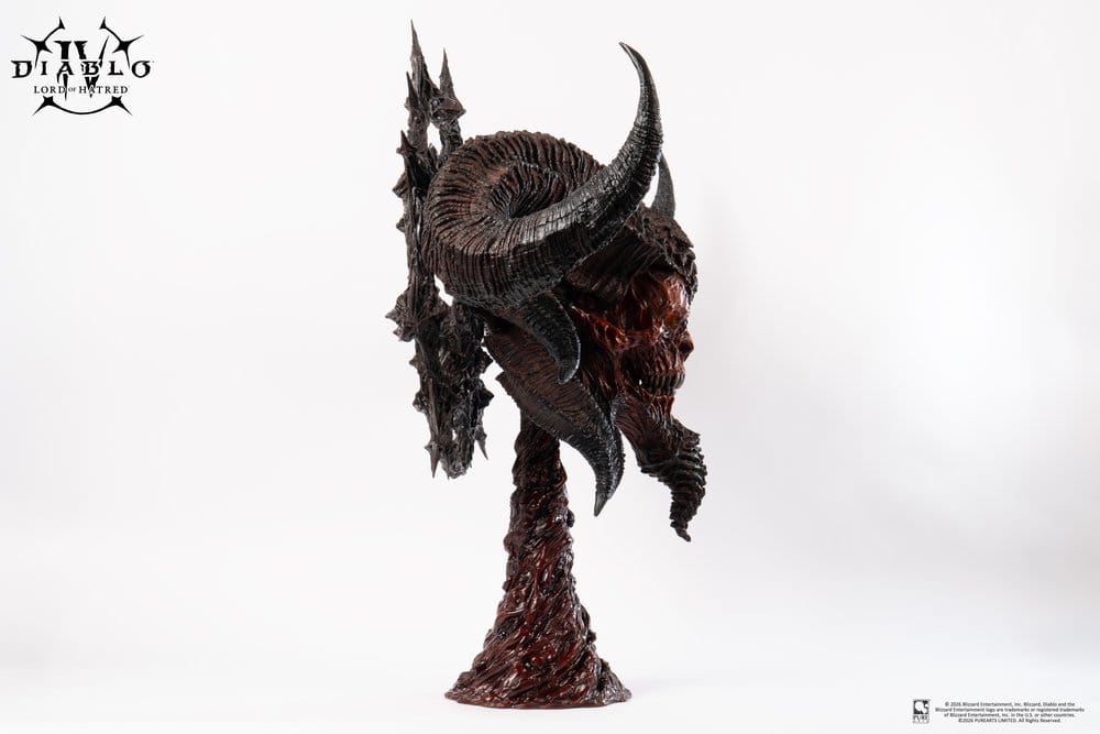 Diablo IV Art Mask Replica 1/1 Scale Lord of Hatred Mephisto 94 cm