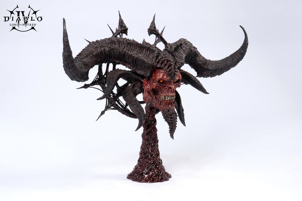 Diablo IV Art Mask Replica 1/2 Scale Mephisto 43 cm