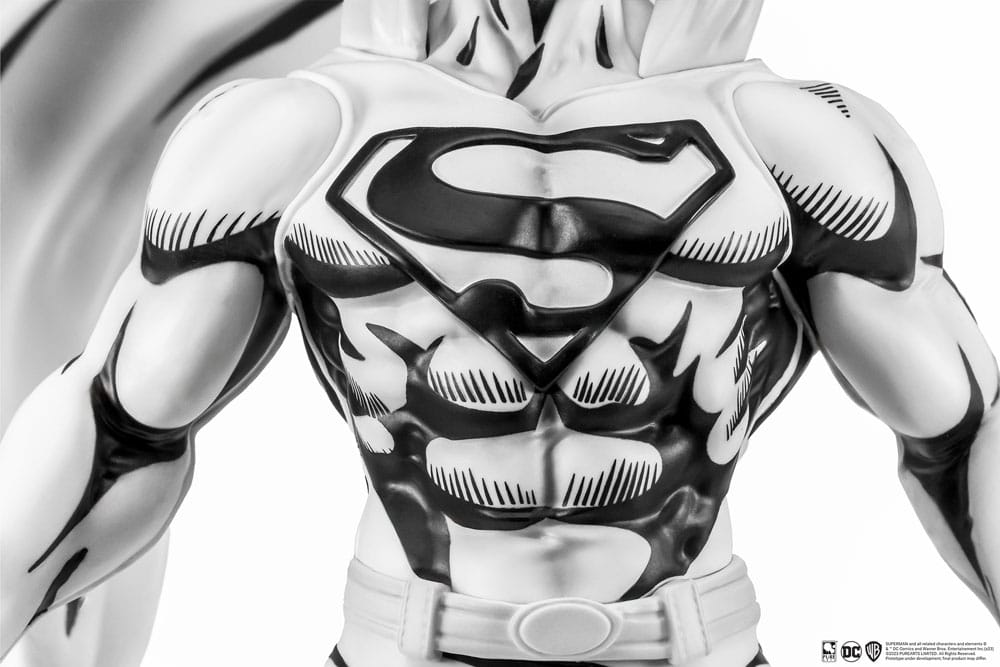 Batman PX PVC Statue 1/8 SDCC 2024 Superman Black & White Version 30 cm