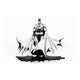 Batman PX PVC Statue 1/8 SDCC 2024 Batman Black & White Version 27 cm   - Damaged packaging
