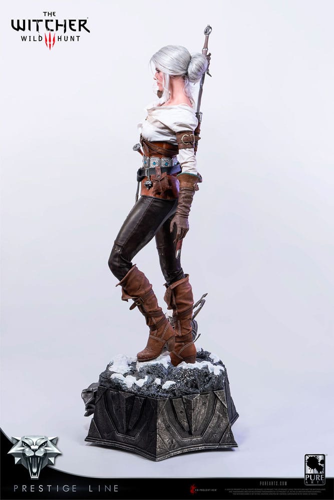 The Witcher Prestige Line Statue 1/2 Ciri of Cintra 111 cm