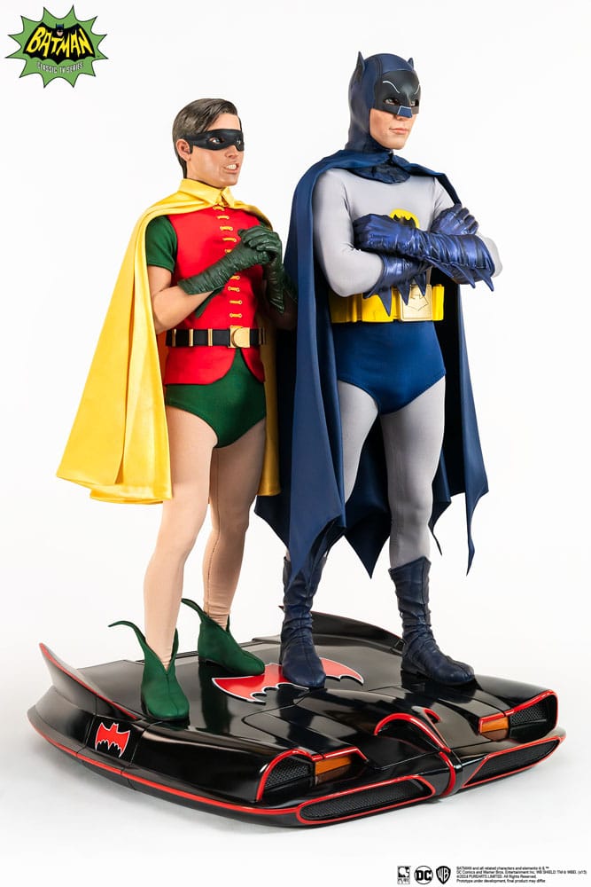 DC Comics Diorama Statue 1/4 Batman & Robin 1966 52 cm