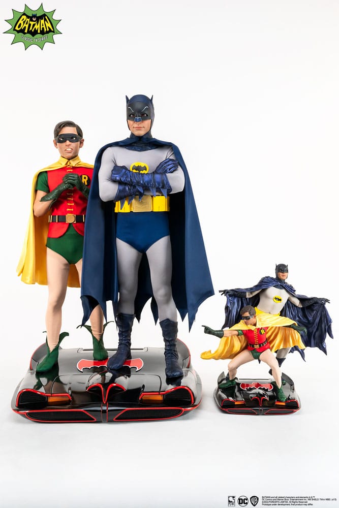 DC Comics Diorama Statue 1/4 Batman & Robin 1966 52 cm