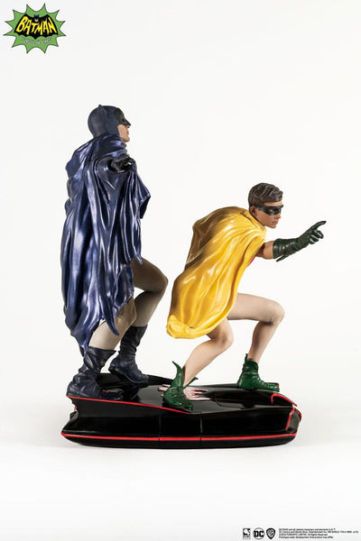DC Comics PVC Diorama Statue 1/8 Batman &amp; Robin 1966 23 cm