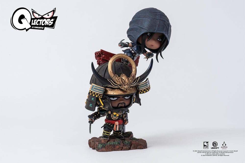 Assassin´s Creed Shadows Qlectors PVC Statue Naoe & Yasuke 15 cm