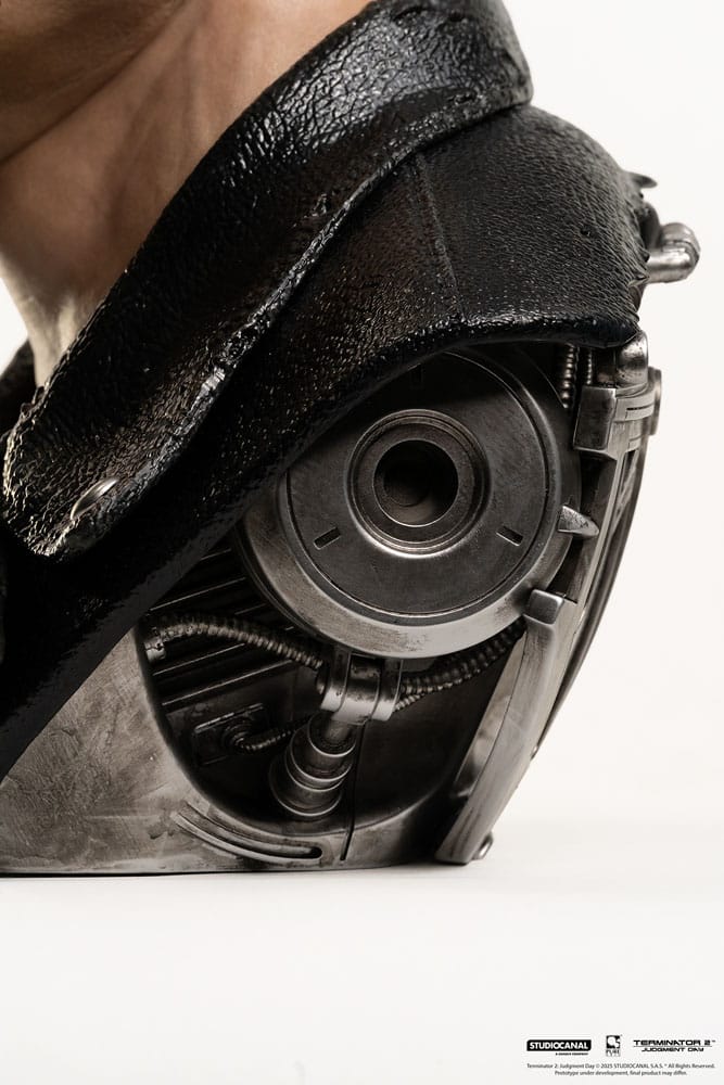 Terminator Replik 1/1 T-800 Model 101 Art Mask Painted Standard Version 46 cm