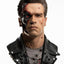 Terminator 2 Replik 1/1 T-800 Model 101 Battle Damaged Art Mask 47 cm