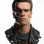 Terminator 2 Replik 1/1 T-800 Model 101 Battle Damaged Art Mask 47 cm