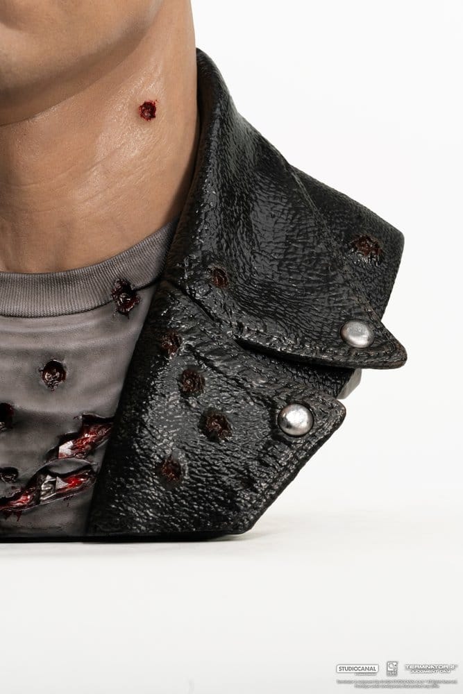 Terminator 2 Replik 1/1 T-800 Model 101 Battle Damaged Art Mask 47 cm