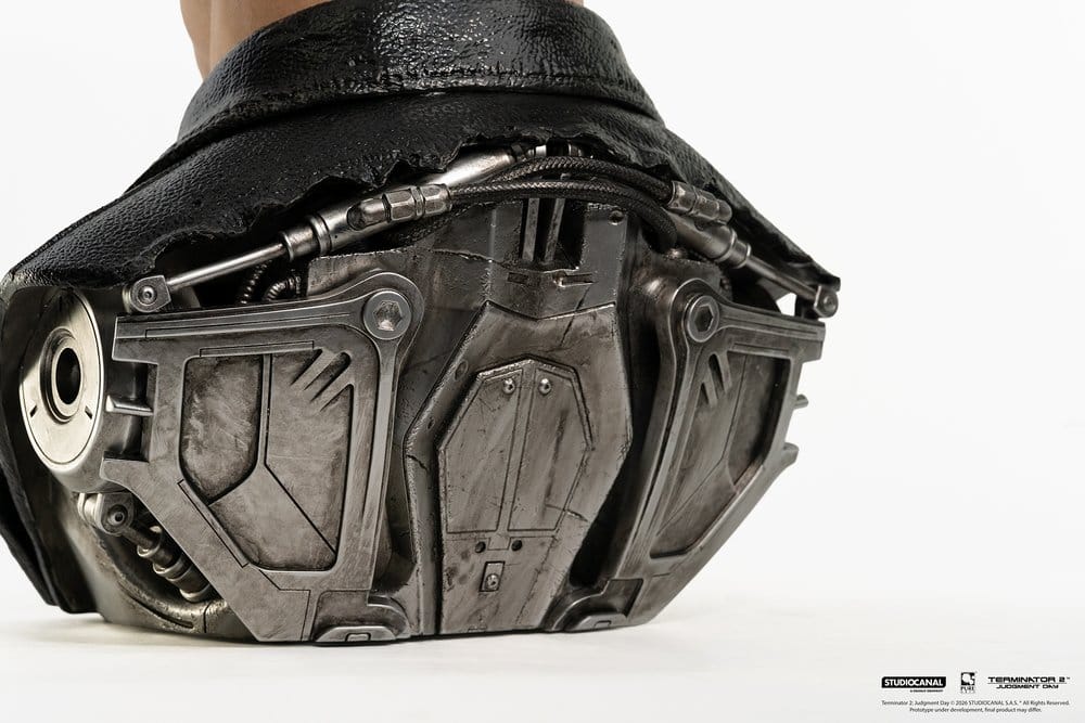 Terminator 2 Replik 1/1 T-800 Model 101 Battle Damaged Art Mask 47 cm